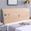 2025 Nueva Funda de Cabecera Todo Incluido Funda Elástica para Cabecera Respaldo de Cama de Madera Maciza Empaquetado Suave Cuero Funda Protectora a Prueba de Polvo Resistente a Manchas