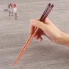 Palillos de saurio de cinco colores, palillos de madera para hotel, palillos rápidos para una sola persona, palillos puntiagudos para comidas familiares japonesas