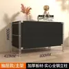Mueble Bauhaus Ins Estilo Japonés Sala de Estar Simple Puerta abatible Revistero Vitrina de Arte Estante de Almacenamiento para Entrada Lujo Ligero