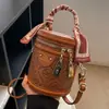 Bolso Pequeño para Mujer, Nuevo Modelo Otoño/Invierno 2023, Bolso Cruzado Popular, Bolso de Mano para Mujer Estilo Cubo, Diseño de Nicho de Gama Alta, Estilo Único