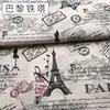 Tecidos de Algodão e Linho Aprovados pelo Fabricante, Tecido de Linho Estampado para Sofá e Têxteis Domésticos, Tecido de Algodão e Linho Estilo Japonês por Metro