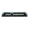 Socket Macho en Ángulo Sata 7+15P Núcleo de Goma de Contrachapado 1.0 Conector de Siete Agujeros Tipo Smt Socket de Interfaz de Datos para Disco Duro