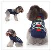 Fábrica de Animais Atacado Suéter de Gola Alta para Pet Suéter de Natal Rena Floco de Neve Roupas de Inverno para Cachorro Grosso Quente Halloween