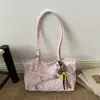 Bolso cruzado para mujer 2026 nuevo, bolso de hombro de lunares, bolso de hombro simple y fresco, bolsa de mano tipo tote de gran capacidad para el trabajo, moderno