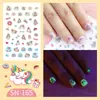 Nuevos Adhesivos Luminosos para Uñas Arte de Uñas de Moda Accesorios Arte de Uñas Animales de Dibujos Animados Panda Pingüino Adhesivos para Uñas para Niños