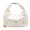 Bolsa Popular Super Fogo de Mão para Carregar Bolinhos Feminina 2025 Nova Moda Casual Bolsa de Ombro Nicho Design Versátil Bolsa Transversal