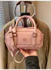 Bolsa de bolos transfronteriza de comercio exterior para mujer, nuevo modelo 2026, bolso de hombro, bolsa tipo almohada Boston, bolsa para el día a día, bolso cruzado para mujer
