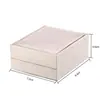 Caja de Empaque para Joyería, Verde, Gama Alta, con Paño Pulidor Plateado, Set de Caja de Regalo de una Pieza, Caja Universal, Venta Directa del Fabricante
