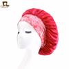 Gorro de dormir con banda elástica de ala ancha para el cabello, gorro de salón de belleza, gorro de quimioterapia, comercio electrónico transfronterizo, suministro de alta calidad