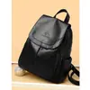 Moda Feminina Versátil Estilo Coreano Tendência 2025 Mochila Casual para Mamães Mochila de Grande Capacidade para Viagem