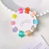 Mini pinza de agarre para niños de 10 piezas, pinza para el cabello color gelatina dopamina, tocado dulce y lindo, para cabello suelto, cabello trenzado, flequillo
