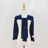 Chal de punto de color liso para mujer, mezcla de seda y lana, capa grande en forma de T para primavera y otoño, para habitaciones con aire acondicionado, chal pequeño gris claro