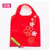 Bolsa de Compras Creativa de Fresa, Bolsa Portátil de Fresa para Uso Doméstico, Bolsa Plegable, Bolsa de Almacenamiento de Mano con Forma de Fruta
