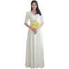 Vestido de Novia Estilo Nuevo 2026 para Sesiones de Fotos al Aire Libre, Muy Fotogénico, Vestido de Novia Adelgazante para Registro de Matrimonio, Vestido de Gala para Banquetes