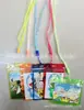 Lanyard de color PVC para teléfono móvil de estudiante, cuerda de dos colores tipo caramelo, cuerda de gelatina, insignia de pecho, certificado, llavero colgante