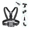 Alça de Peito para Câmera Esportiva Gopro Dji Shadowstone Aplicável em Fronteiras Suporte para Celular Conjunto de Suporte de Disparo para Peito