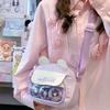 Bolsa Pequeña Linda para Mujer, Salida Casual de Verano, Bolsa Ita Bidimensional, Bolso de Hombro Versátil para Estudiantes, Bolsa para Teléfono Móvil, Bolso Cruzado