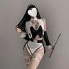 Conejo Sucio Ropa Interior Sexy Castiga Monjas Halloween Juego de Rol Traje Cos Uniforme Tentación Deseo Puro para evitar quitarse