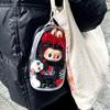 A6L18cm Muñeca de Algodón Bolsa de Dolor Labubu Vinilo Engrosado Alta Permeabilidad Bolsa para Muñeca Lindo Protección Muñeca Caminante a Prueba de Polvo Colección