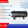 Fabricante em estoque 304 tanque de gás recipiente de aço inoxidável pequeno tanque de pressão tanque de buffer de vácuo tanque de pressão horizontal