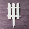 Cerca de plástico Cerca branca interna Cerca de jardim de infância Pequena cerca para plantas Cerca de varanda Pequena cerca externa