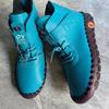 Comercio exterior 45 yardas zapatos de algodón cosidos a mano tendón suela blanda gancho y bucle casual europeo y americano con forro polar grueso cálido zapatos de madre