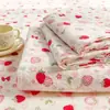 Lençol de Solteiro Simples com Estampa de Fio Bouclé - Série Crepúsculo