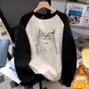 Sudadera con capucha de forro polar pesado, raglán, bloques de color, Otoño Invierno, Algodón, Marca de moda, Holgada, Informal, Engrosada, Top para hombre