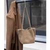 Nuevo Bolso Retro de Otoño de Gran Capacidad de Gama Alta para Axila Bolso Tote de Cuero Suave de Vaca Mate para Mujer Bolso de Hombro para Viajar