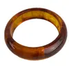 Pulseira Retrô de Resina com Formato Especial Maillard Manchadada Pulseira de Design Transfronteiriço Europeu e Americano de Alto Padrão Joia de Mão Elegante e da Moda