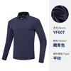 Equipo de Golf 10 Piezas Pedido Mínimo Envío 48 Horas Envío Gratis Tarifa de Logo Ropa para Hombre Camiseta de Manga Larga Ropa para Mujer