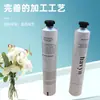 Creme para as mãos de fábrica embalagem de bisnaga de alumínio cosméticos tubo de alumínio tampa octogonal embalagem de tubo de alumínio atacado