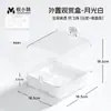 Yue Xiaomeng Banheiro para Papagaio Bacia de Banho Externa Especial para Pássaros Caixa de Comida Externa Pele de Tigre Peônia Fênix Negra Alimentador Anti-Respingo