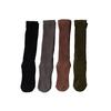Calcetines de Yoga Largos con Bucles de Felpa, Absorbentes de Sudor, Antideslizantes, para Fitness, Baile, Aeróbicos, Calcetines Deportivos de Pilates sin Costuras para Mujer