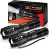 Linterna T6 Recargable con Zoom para Ciclismo y Exteriores Amazon Patrol Linterna de Alta Potencia Producto Caliente Transfronterizo Temu A100