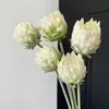 Flor Imperial Flor Artificial Trasplante de Cabello Único Cardo Escandinavo Exhibición Simple para el Hogar Decoración de Boda Flor Imperial Flor Artificial Transfronteriza
