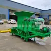 Prensa automática de silagem, prensa de compactação de colmo de milho e forragem de trigo, prensa de silagem autopropelida