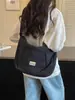 Bolsa de Algodón de Gran Capacidad para Chaqueta Mujer 2026 Nueva Bolso de Hombro Único de Alta Textura Bolso Cruzado Versátil para Viajes Diarios Bolso de Mano