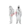 Traje de Aislamiento Térmico de 1000 Grados Lámina de Aluminio Resistente a Altas Temperaturas Traje de Aislamiento Térmico Ignífugo Traje de Rescate Evitación de Fuego Traje de Protección contra Incendios