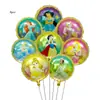 Balão Princesa DSN de alumínio desenho animado anime rainha do gelo Branca de Neve Sereia Princesa balão