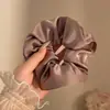 Goma para el pelo con estampado estilo Academia Melard para mujer, scrunchie de satén con malla de estampado de leopardo vintage, banda elástica de alta elasticidad y duradera