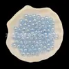 Fornecido diretamente pelo fabricante: Contas redondas brilhantes prateadas de 6-14mm, contas redondas transparentes douradas estilo antigo para roupas tradicionais chinesas, acessórios artesanais para DIY