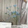Flores Artificiais Série Azul para Decoração de Salão de Casamento, Quarto de Casamento, Arranjo de Piso de Hotel, Arranjo de Flores Artificiais de Hortênsia