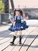 Conjunto de Verano Judy Disfraz de Conejo Policía Ropa Zootopia para Niños Cosplay de Niña Vestido de Princesa Lolita