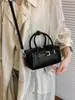 Bolso tipo almohada versátil y elegante transfronterizo para mujer, con un diseño de inspiración coreana, perfecto para el uso diario, ir al trabajo y como un simple bolso cruzado.