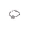 Diseño de Moda Anillo Sensorial Textura Anillo de Textura Estilo ins para Mujer Personalizado Versátil Gama Alta 2023 Nuevo Moderno