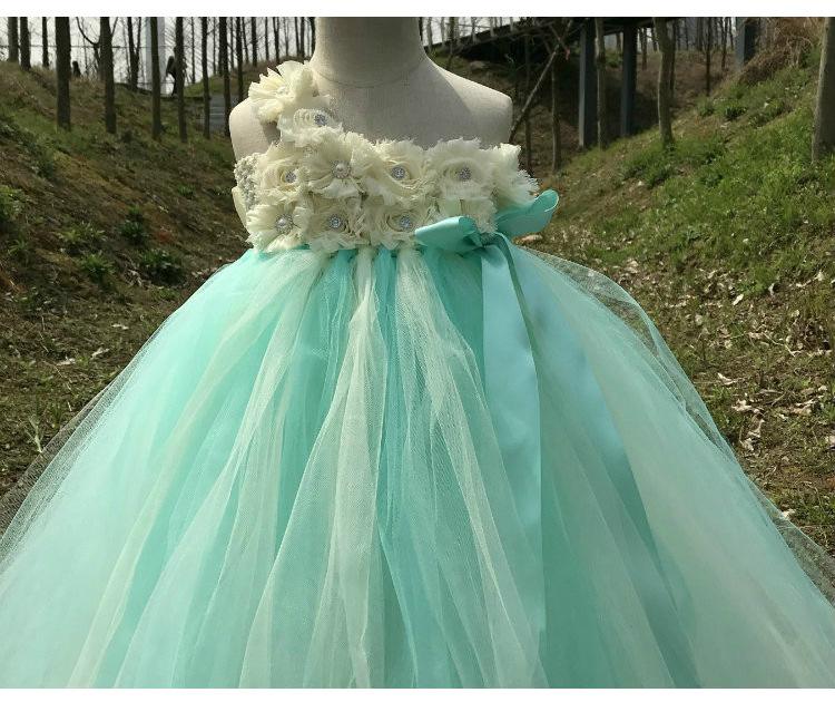 新款外贸原单儿童礼服中大童礼服连衣裙蓬蓬裙 (3)