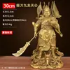 Estátua Grande de Bronze de Guan Gong, Estátua de Bronze do Deus da Riqueza, Estátua de Guan Er, Estátua do Imperador Sagrado Guan Di para Casa e Empresa, Ornamento de Bronze