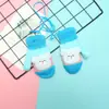 Otoño e invierno ins Corea oso guantes para niños al por mayor niños cuello cálido colgante dedos niñas bebé primavera y otoño