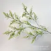 Planta Verde Artificial Leonurus Flor Artificial Planta Boda Hotel Fila de Flores Decorativa Adornos de Guía de Camino Props